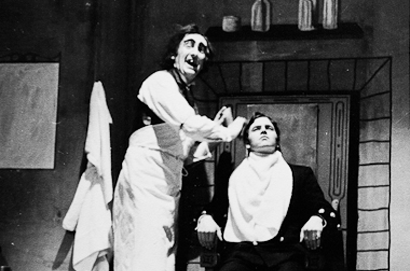 Sweeney Todd 1971 Black and white scene
